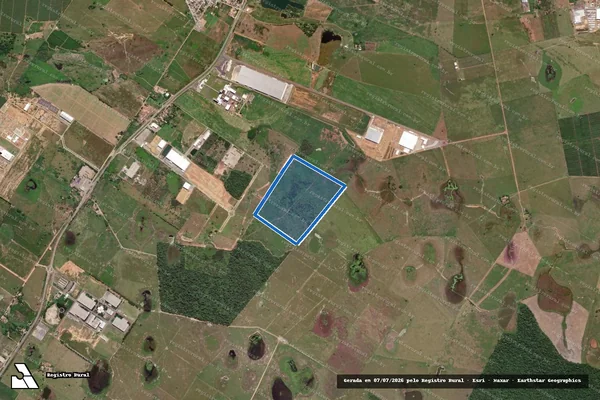 Imagem de satélite de Fazenda Santa Marta - Gleba 10 em Linhares - ES