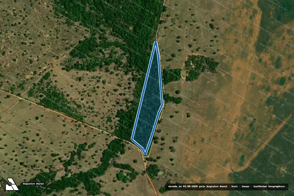 Imagem de satélite de FAZENDA ALVORADA ? AGUAPEI - Parte ? 02 em Porto Esperidião - MT