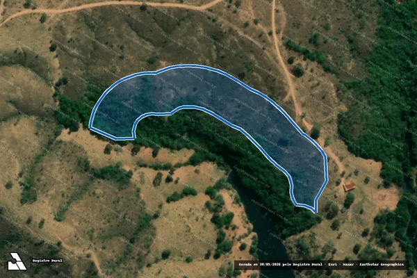 Imagem de satélite de FAZENDA ANTA GORDA - PARTE 6 em Catalão - GO