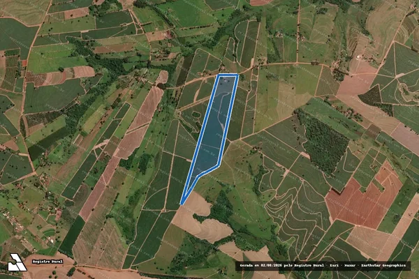 Imagem de satélite de Sitio Santa Maria - PARTE 1 em Potirendaba - SP
