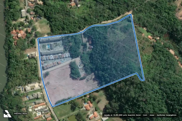 Imagem de satélite de Sítio Santa Zélia - PerImetro Urbano B em Guararema - SP
