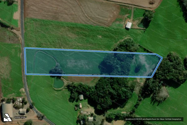 Imagem de satélite de Sítio Riggo I ? Gleba C - Gleba Única em Marau - RS