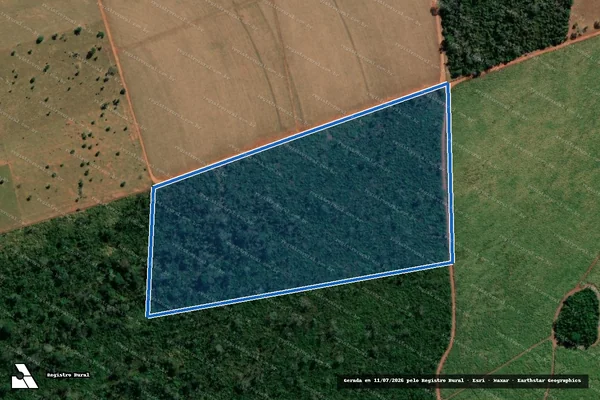Imagem de satélite de FAZENDA SANTA CLARA - Parte 1 em Mirassol d'Oeste - MT