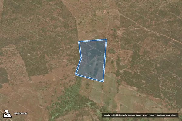 Imagem de satélite de SITIO TEXEIRA  - Parte 2 em Fronteiras - PI