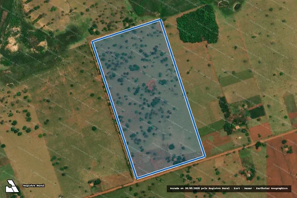 Imagem de satélite de Projeto de Assentamento Boa Esperança - LOTE 40 em Nioaque - MS