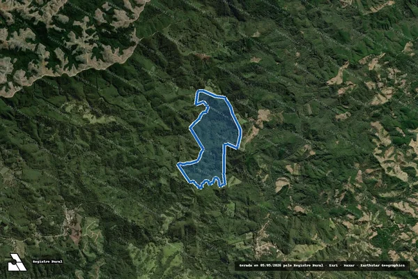 Imagem de satélite de Fazenda Rio das Pedras - 01 em Barra do Chapéu - SP