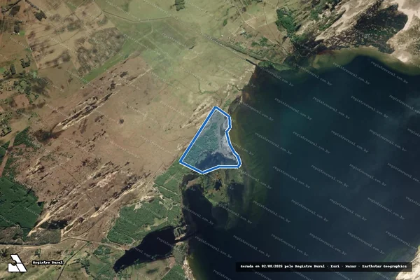 Imagem de satélite de CAMPO MATO GRANDE 2399 - PARTE 1 em Palmares do Sul - RS