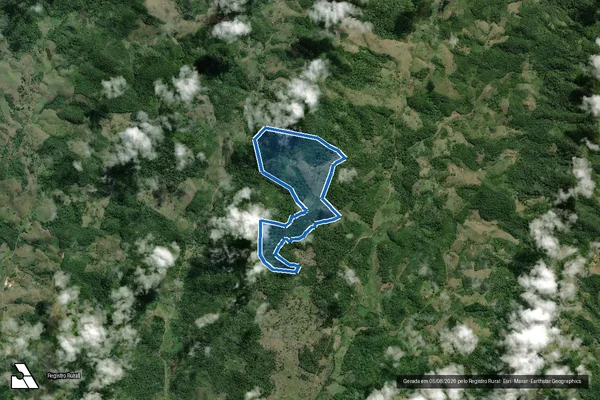 Imagem de satélite de FAZENDA SAO RAIMUNDO - FAZENDA SAO RAIMUNDO em Ubatã - BA