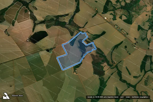 Imagem de satélite de Fazenda Ariranha, Furnas e Torres - Parte 1 em Jataí - GO
