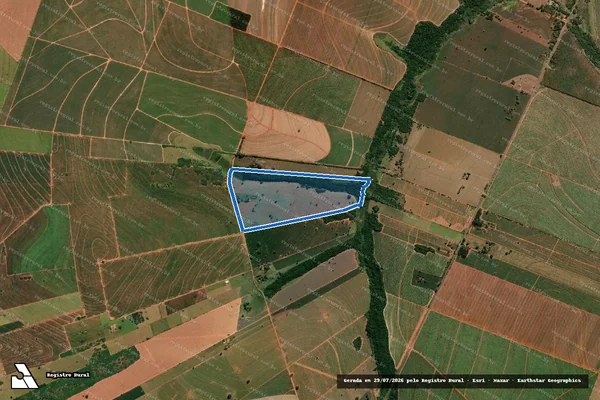 Imagem de satélite de Fazenda Porta do Céu - Fazenda Porta do Céu em Quatá - SP