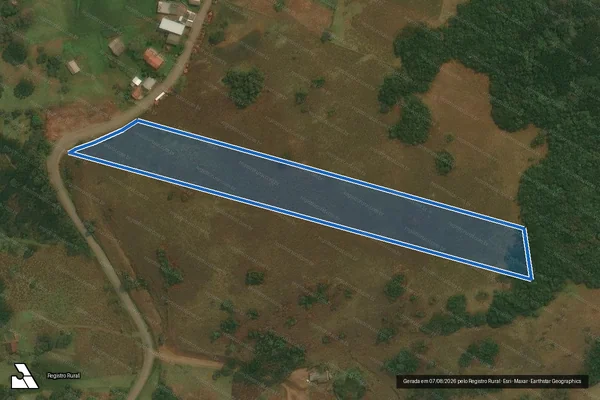 Imagem de satélite de Fazenda Vargas - Desmembramento  - ADãO ATANAGILDO SILVEIRA DE VARGAS em Caxias do Sul - RS