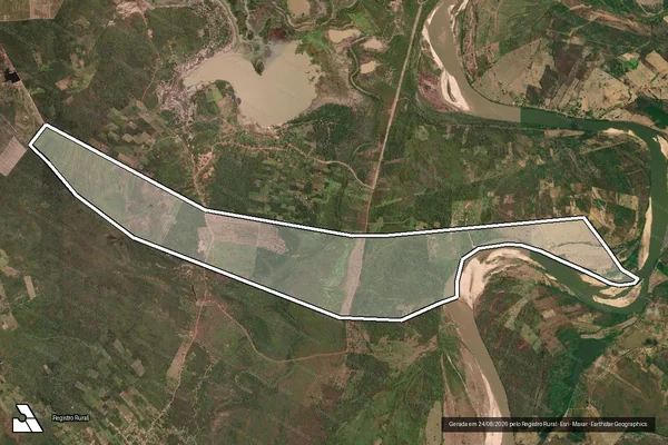 Imagem de satélite de Fazenda Santa Carolina - Fazenda Santa Carolina em Magalhães de Almeida - MA