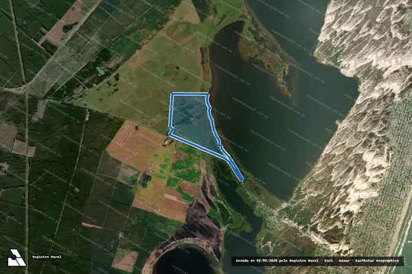 Imagem de satélite de MORADA DAS FIGUEIRAS - Parcela 1 em Balneário Pinhal - RS