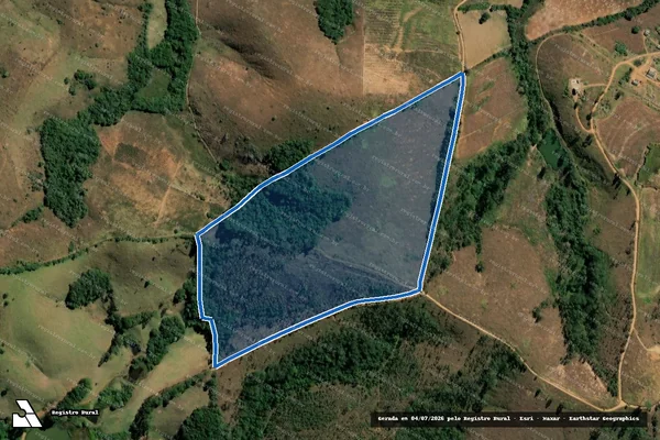 Imagem de satélite de FAZENDA DAS PITANGAS - GLEBA 01 em Antônio Carlos - MG