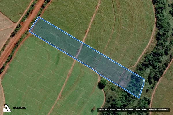 Imagem de satélite de FAZENDA GRAMINHA - GLEBA A NA FAZENDA GRAMINHA em Lençóis Paulista - SP