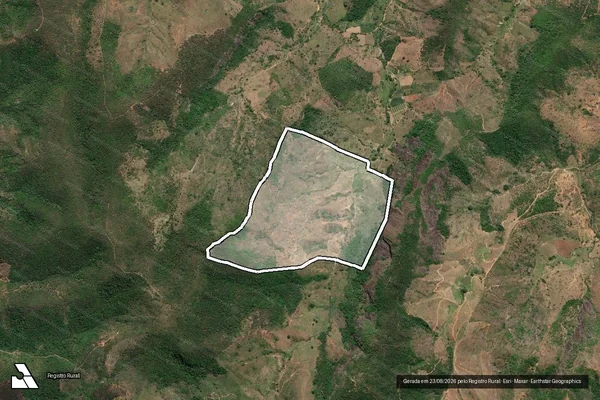 Imagem de satélite de Fazenda Córrego Sobradinho - Parcela 1 em Aimorés - MG