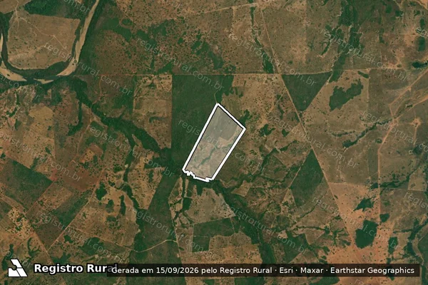 Imagem de satélite de Lote 07 - Projeto de Assentamento Escarlete / Lote 07 – P.A. Escarlete