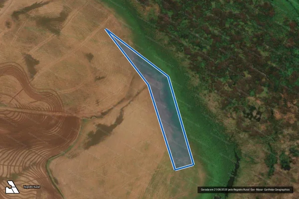 Imagem de satélite de Fazenda Casa Branca III - Parte 4 em Itaqui - RS
