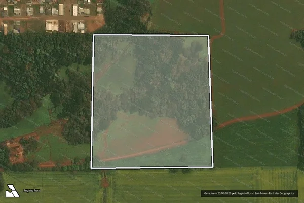 Imagem de satélite de Área ? Nestor  - Parte 1 em Ibirubá - RS