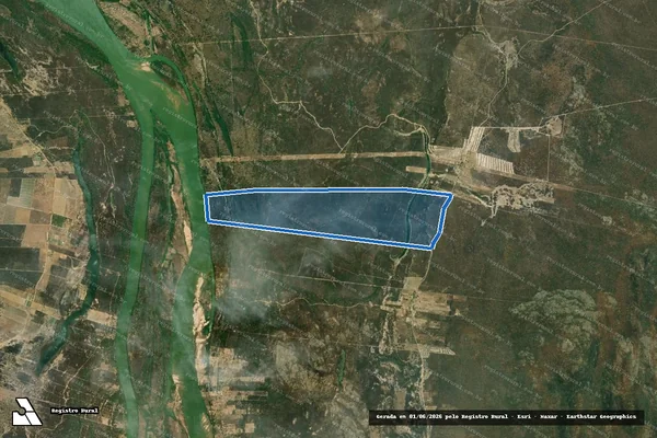 Imagem de satélite de FAZENDA REALEZA I - Parte 1 em Ibotirama - BA