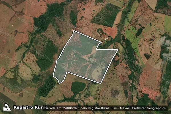 Imagem de satélite de FAZENDA RECANTO TRANQUILO - 001 em Ituiutaba - MG