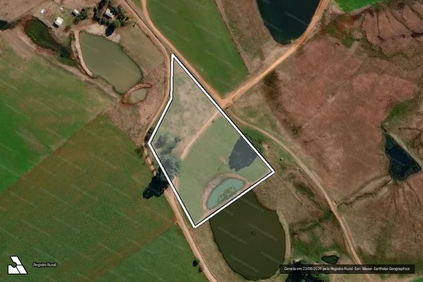 Imagem de satélite de PE PÔR DO SOL ? LOTES - LOTE 38B em Tupanciretã - RS