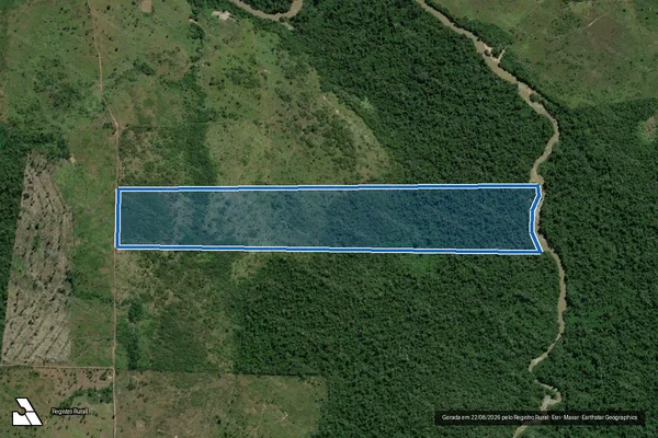 Imagem de satélite de FAZENDA BELA VISTA II - Parte 2 em Goianésia do Pará - PA