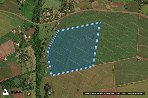 Imagem de satélite de Imóvel Rural - PARCELA 02 em Assis - SP