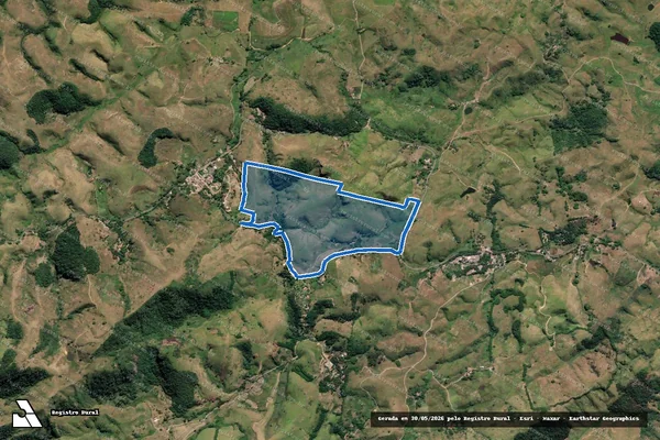 Imagem de satélite de Fazenda Alegria - Gleba ? A em Bananal - SP