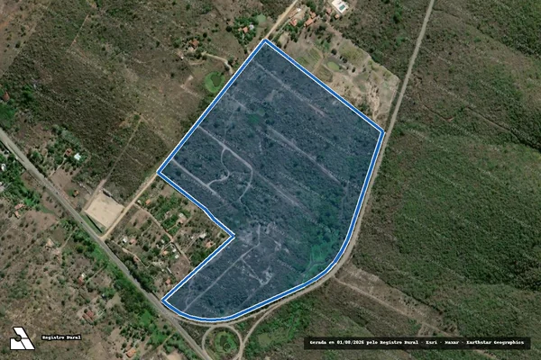 Imagem de satélite de FAZENDA PROVISAO PARTE 06 - FAZENDA PROVISÃO PARTE 06 em Jequié - BA