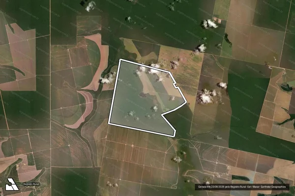Imagem de satélite de Fazenda Progresso-III - Parte 1 em Querência - MT