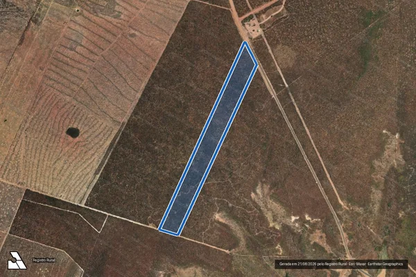 Imagem de satélite de Chapada dos Tingues - Parte 4 em Cristino Castro - PI