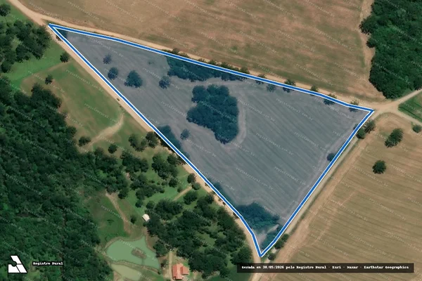 Imagem de satélite de Fazenda Campina da Lagoa - Parte 1 em Mafra - SC