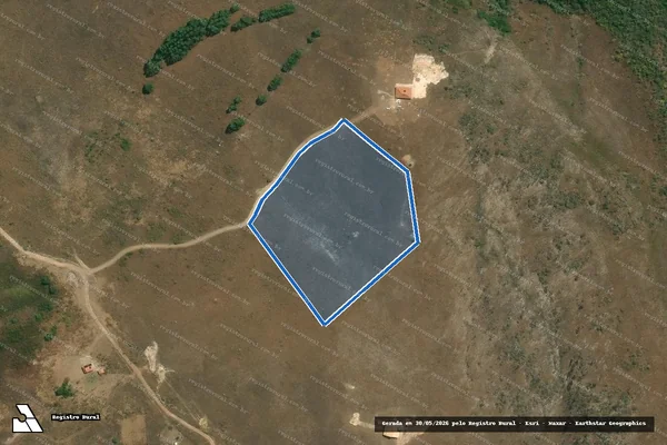 Imagem de satélite de Árvore de Óleo - Parte 2 em Carrancas - MG