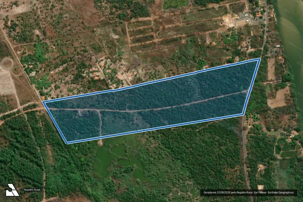 Imagem de satélite de Gleba Boa Vista - Gleba A em Timon - MA
