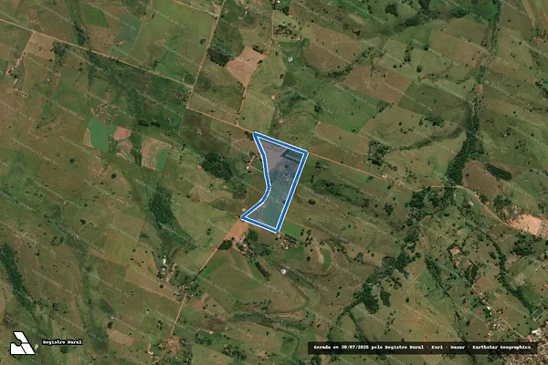 Imagem de satélite de SÍTIO SÃO FRANCISCO - Parte 2 em Emilianópolis - SP