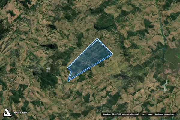 Imagem de satélite de Fazenda da Tocaia - Parte 1 em Chiador - MG