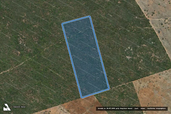 Imagem de satélite de Fazenda Cachoeira Grande - Parte 19 em Tupanatinga - PE