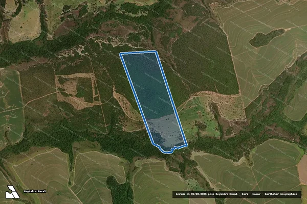 Imagem de satélite de FAZENDA BOA VISTA L.D. ÁGUA BOA_PARTE 04 - Gleba 04 em Mineiros - GO