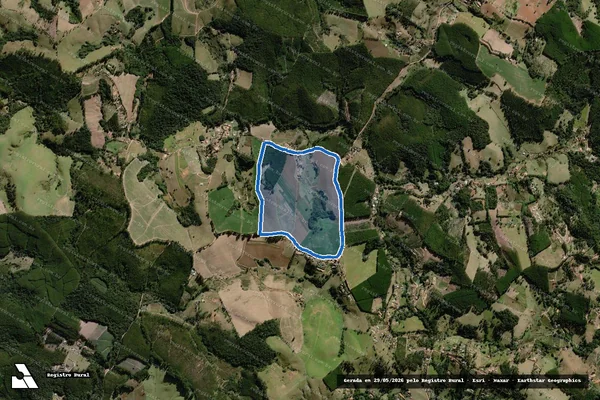 Imagem de satélite de SÍTIO SÃO CRISTÓVÃO - SÍTIO SÃO CRISTÓVÃO em Pedra Bela - SP