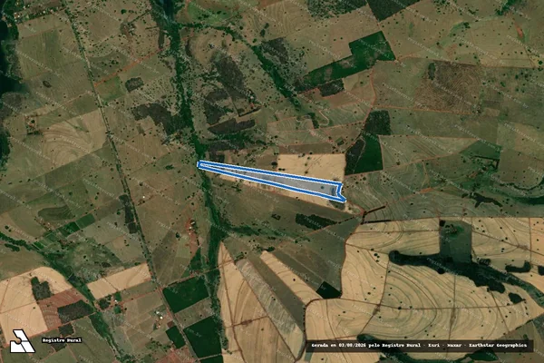Imagem de satélite de Sítio Santo Antonio - Parcela 1 em Santa Albertina - SP