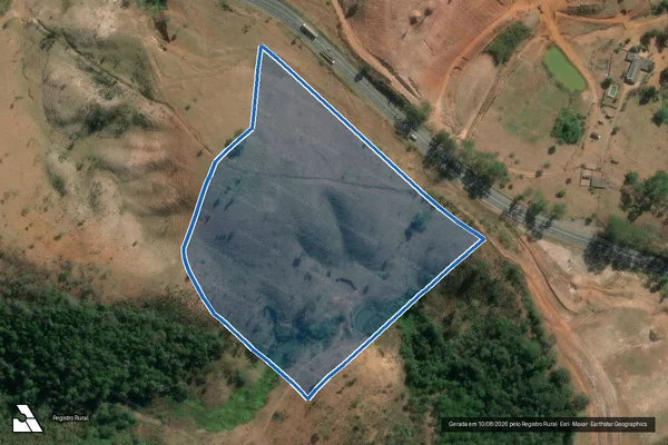 Imagem de satélite de UNA E CONVENTO - Parte 1 em São Gonçalo do Rio Abaixo - MG