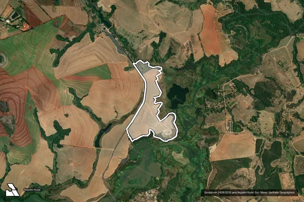 Imagem de satélite de Fazenda Santana em None