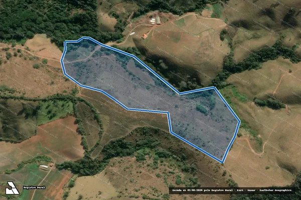 Imagem de satélite de FAZENDA DA BIQUINHA - Parte 2 em Itamonte - MG