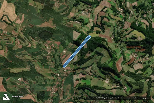 Imagem de satélite de MAT.: 14298 - Parte 1 em Cunhataí - SC