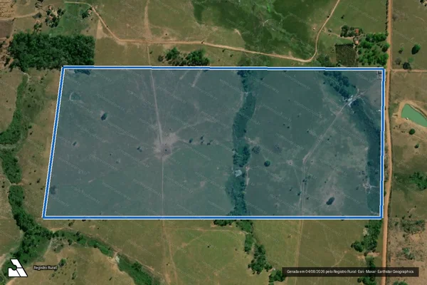 Imagem de satélite de LOTE 56-B UNIFICADO GLEBA 13 SETOR GY-PARANÁ - LOTE 56-B UNIFICADO GLEBA 13 SETOR GY-PARANÁ em Cacoal - RO