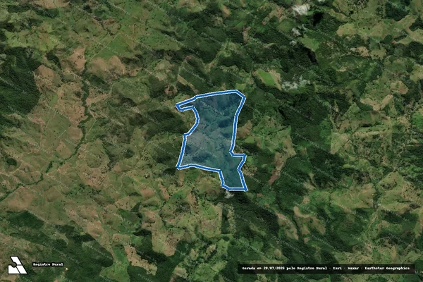 Imagem de satélite de FAZENDA VEZUVIO - Parte 1 em Itambé - BA