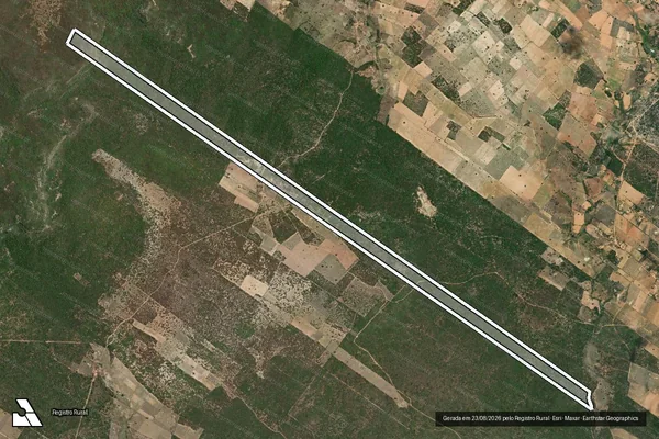 Imagem de satélite de Fazenda Brejinho - Fazenda Brejinho Parte 8\12 em Serra Talhada - PE