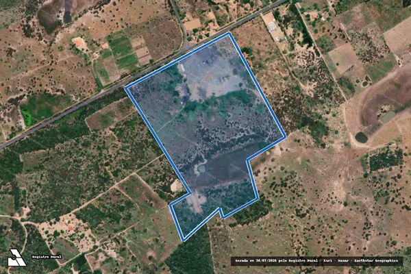 Imagem de satélite de Fazenda Lagoa Bonita - Parcela 1 em Itaberaba - BA