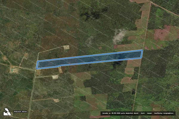Imagem de satélite de PROJETO DE ASSENTAMENTO SÍTIO GOIS - LOTE 26 - Parte 1 em Apodi - RN
